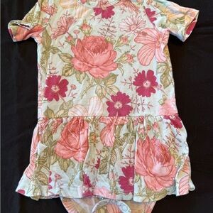 Gigi and Max floral twirl bodysuit